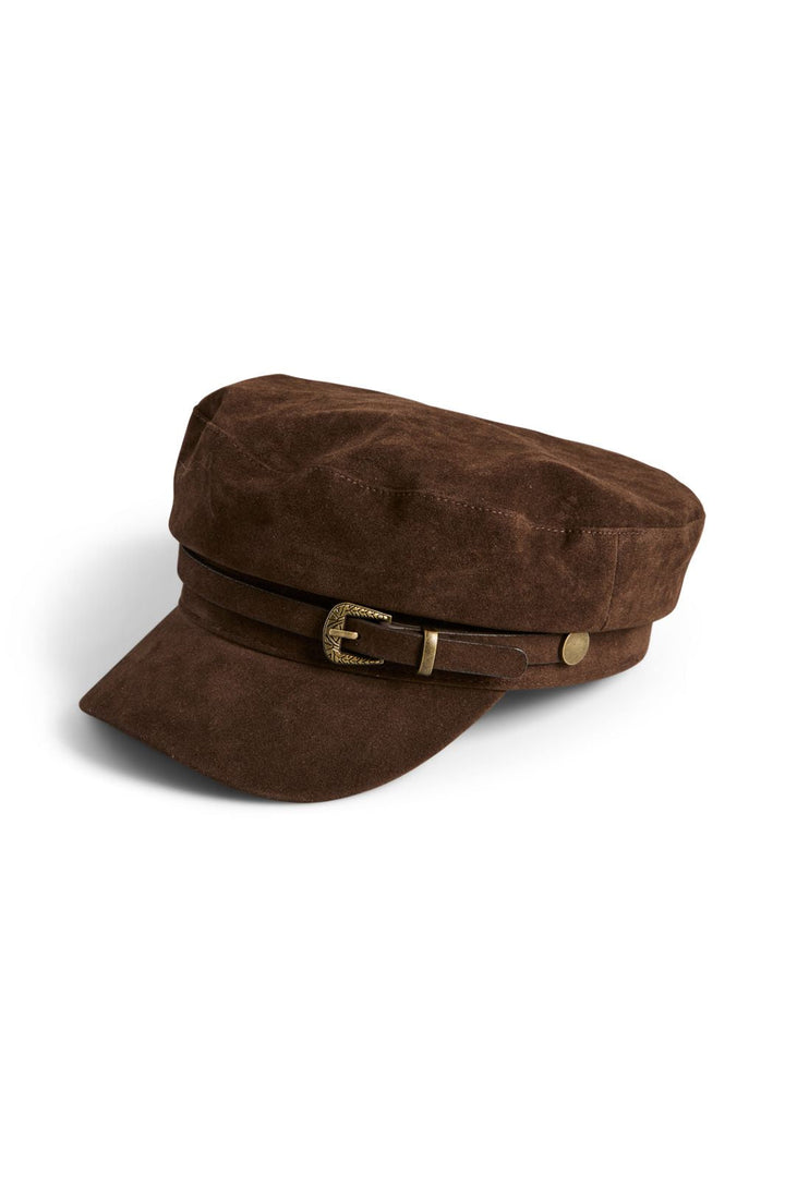 Pieces - Pcrasmine S Fisherman Cap - 4896468 Hot Fudge