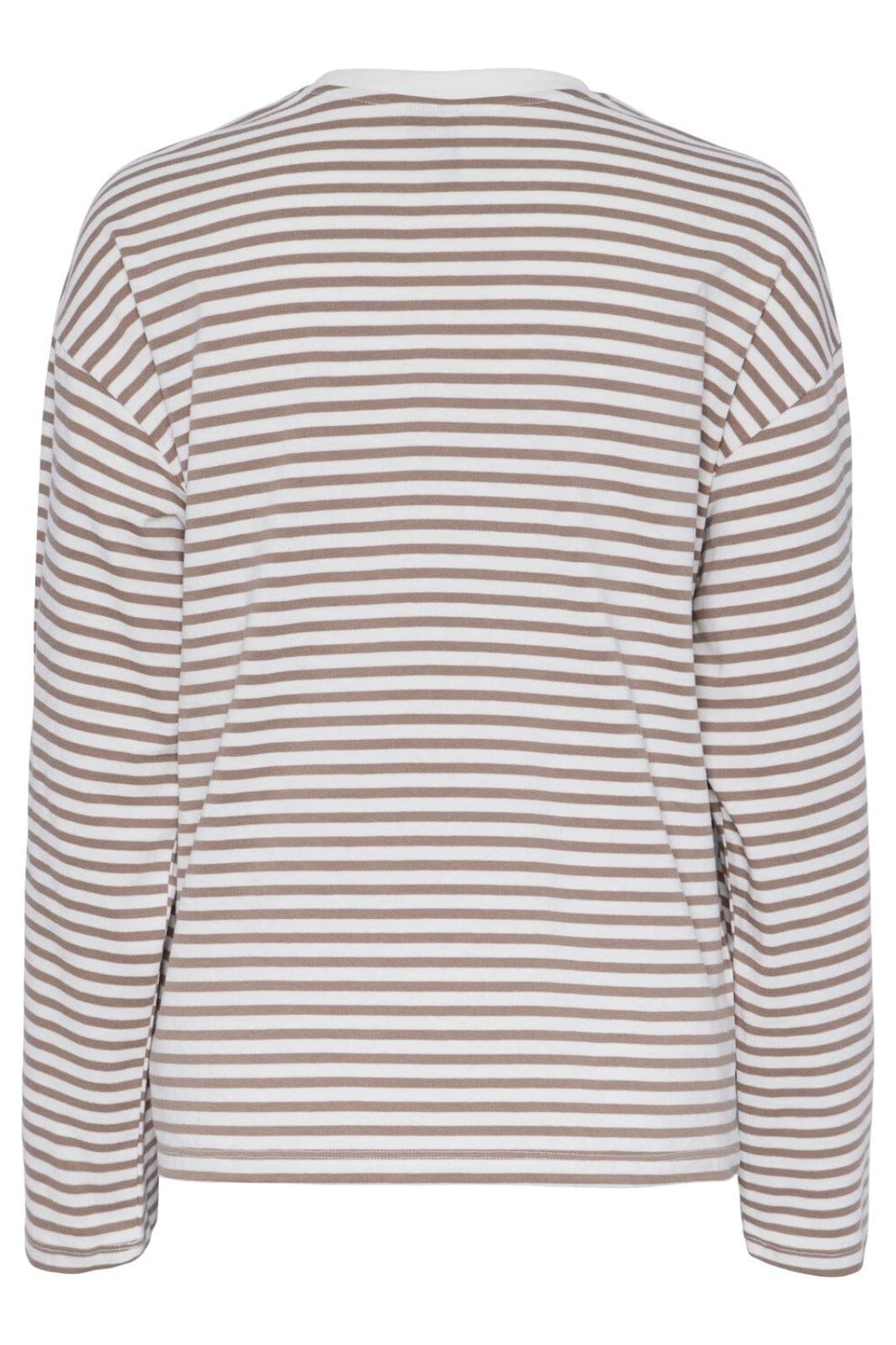 Pieces - Pcsadie Ls Top - 4402429 Cloud Dancer Fossil