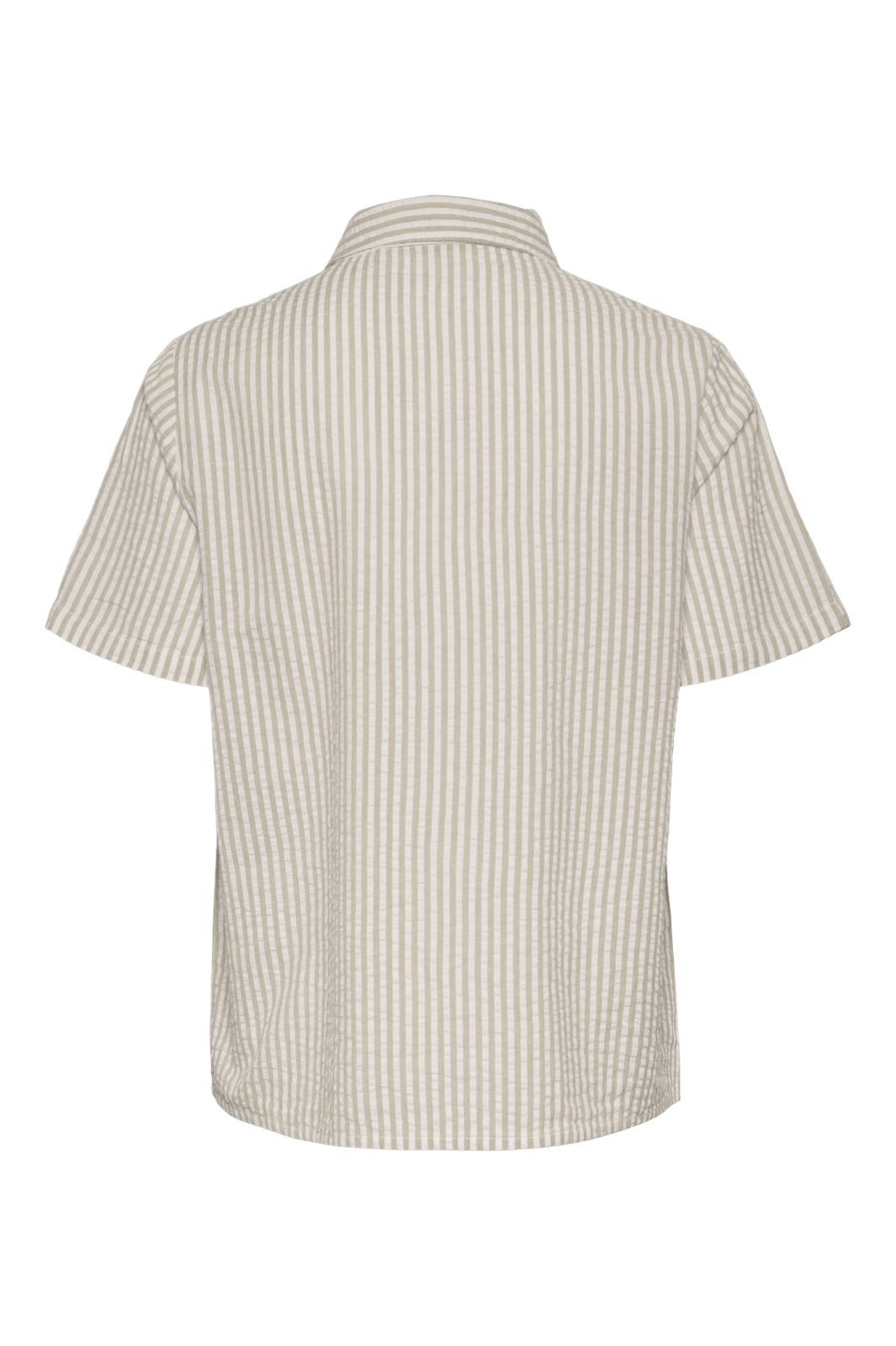 Pieces - Pcsally Ss Shirt - 4497645 Tea Cloud Dancer