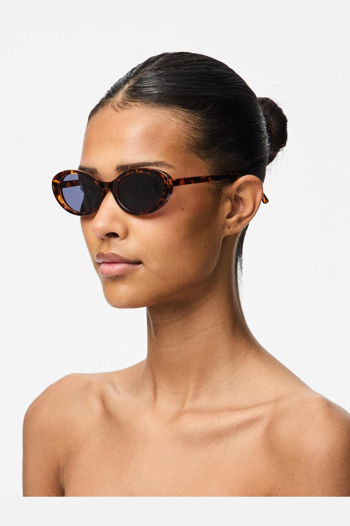 Pieces - Pcsanna Sunglasses - 4657403 Brown Stone St2 Turtle