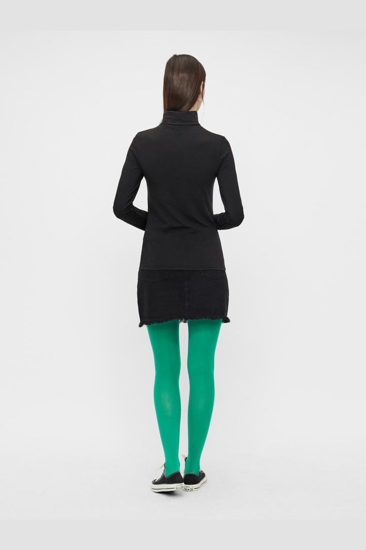 Pieces - Pcsirene Ls Rollneck Top - 3460413 Black