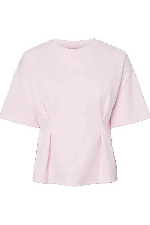 Pieces - Pcskylar Ss O-Neck Fitted Tee - 4960205 Cradle Pink T-shirts 
