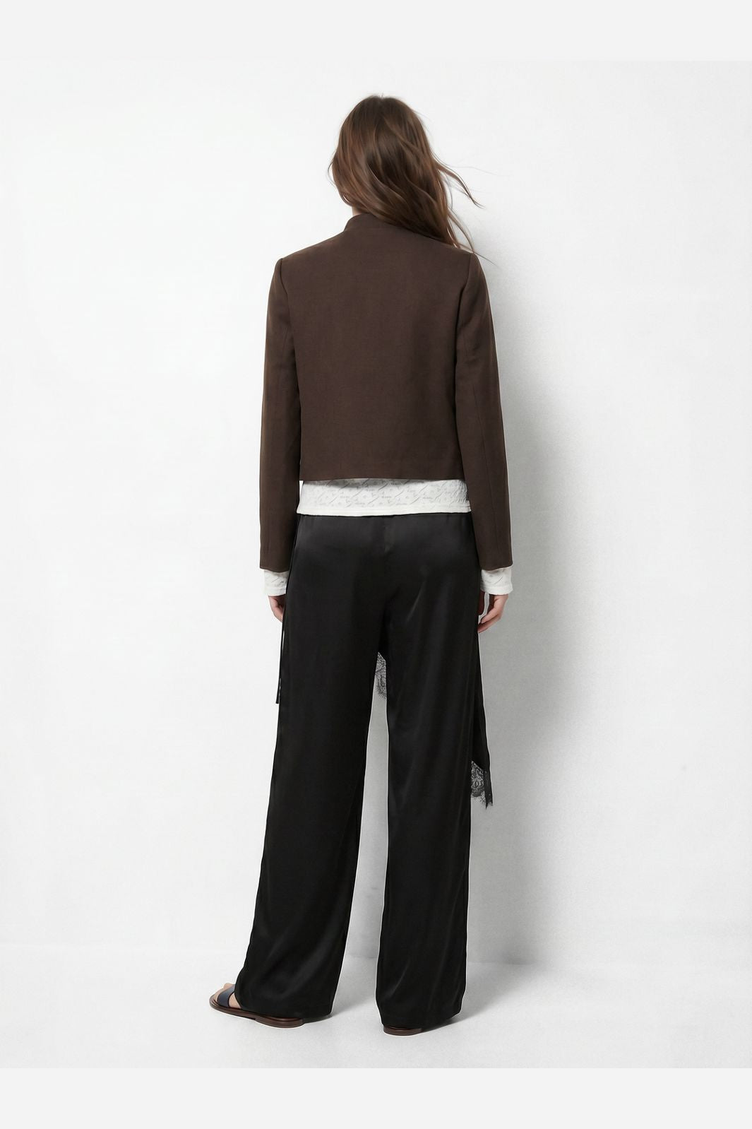 Pieces - Pcstina Skirt Detail Pant - 5228267 Black