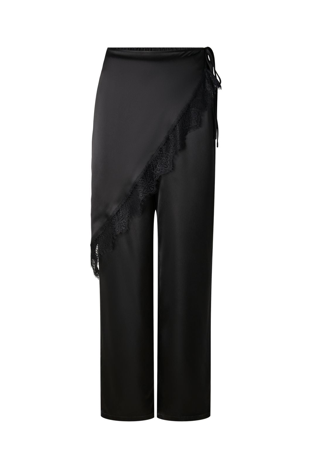 Pieces - Pcstina Skirt Detail Pant - 5228267 Black