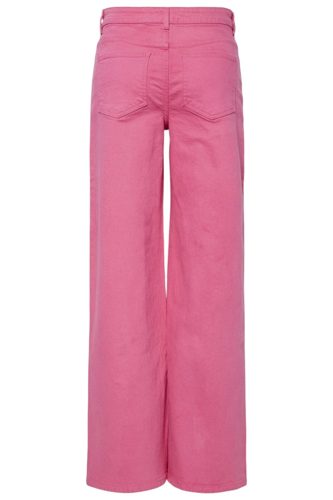 Pieces - Pcsvala Wide Denim Jeans - 4693627 Pink Lemonade