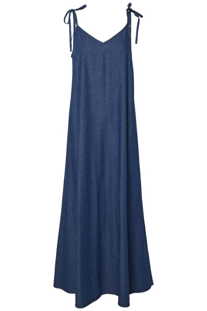 Pieces - Pctenim Slip Ankle Dress - 4755400 Medium Blue Denim