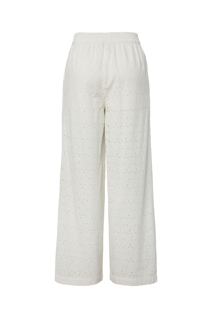 Vorbestellung - Pieces - Pctyla Wide Pants Pp - 4935355 Cloud Cream