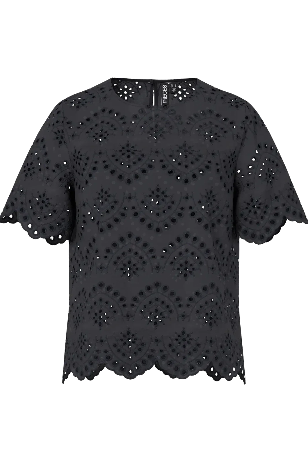 Pieces - Pcvilde Ss Top - 4902065 Black Tank Top 