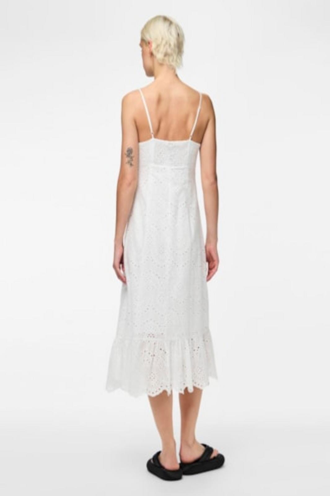 Pieces - Pcvilde Strap Dress - 4703759 Bright White