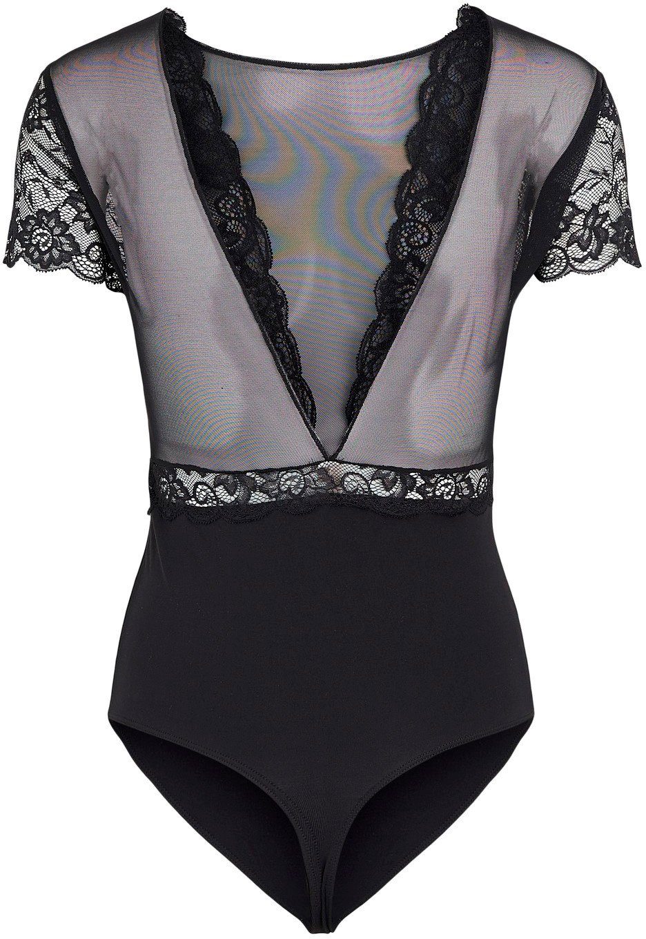Pieces - Sicca SS Bodystocking - Black