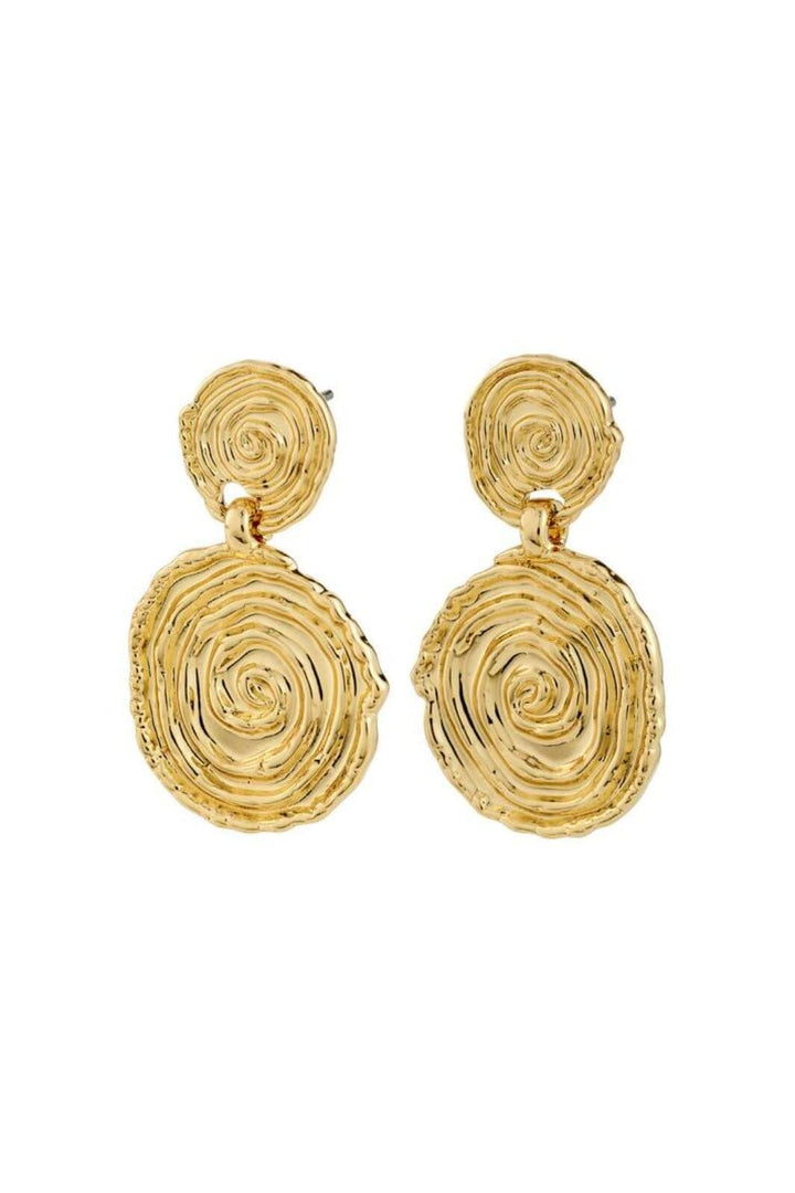 Pilgrim - Air Earrings Gold-plated 102612013 - Gold Plated