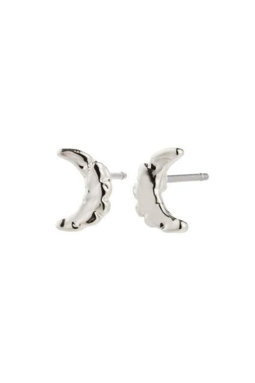Pilgrim - Between Moon Earrings Silver-plated 262536003 - Silver Plated