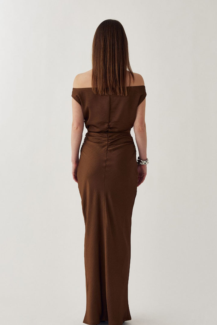 Noella - N-Mignonette Dress 16240003 - 418 - Toffee