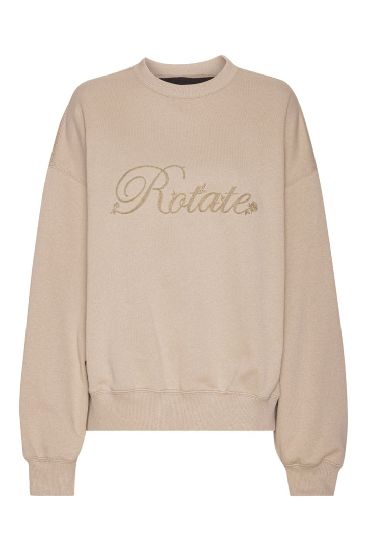 Rotate - Heavy Sweat Crewneck 1134252313 - 2313 Simply Taupe Beige