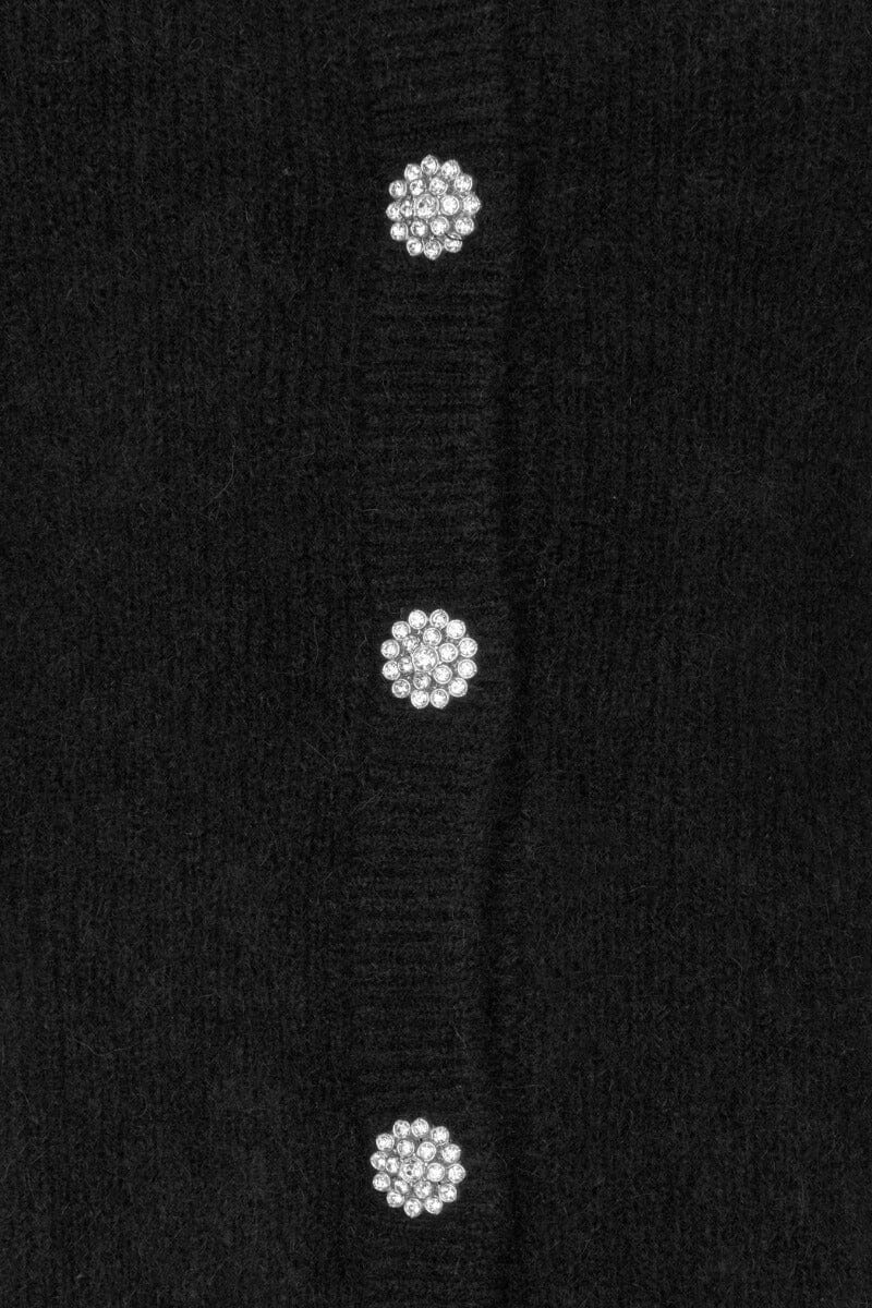 Rotate - Knit Bijoux Cardigan 116903100 - 100 Black Cardigans 