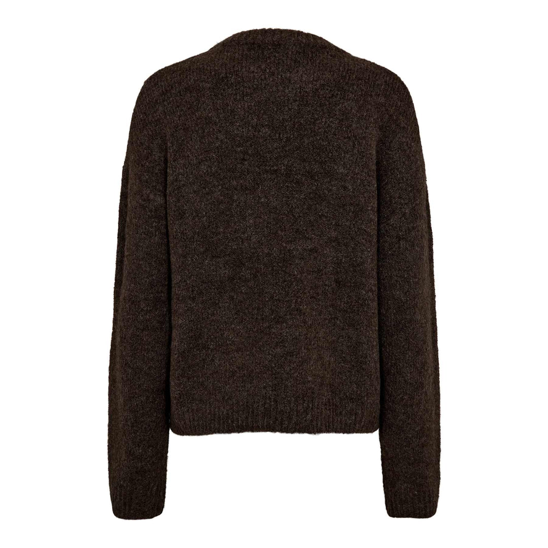 Liberte - Fro Heart Pullover 22259 - Chocolate Ivory Heart