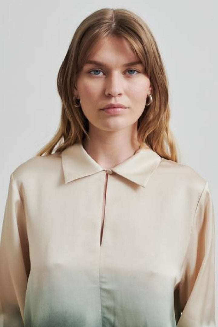 Second Female - Avora Blouse 59402 - 4076 Agave Green