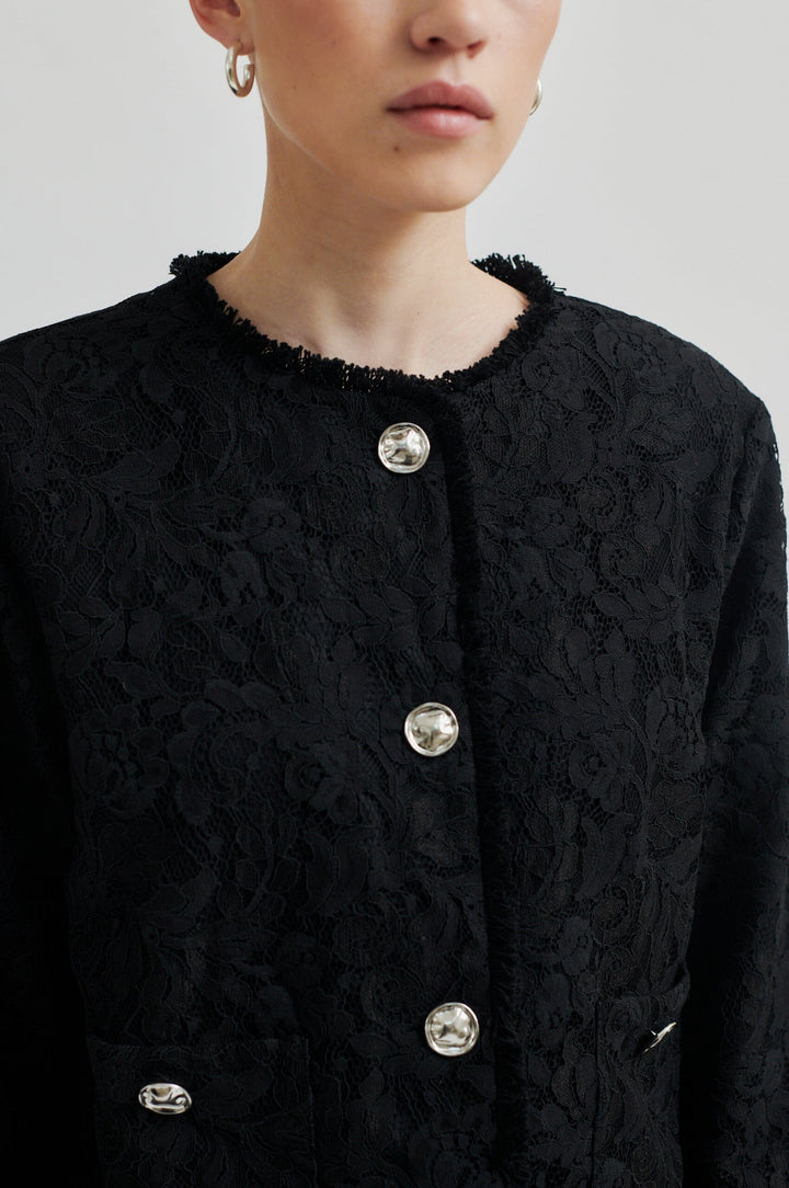 Second Female - Border Jacket 59032 - 8001 Black