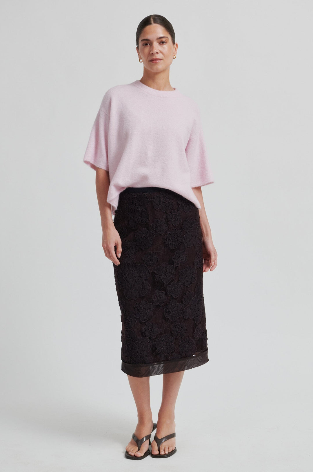 Second Female - Daysee Skirt 60480 - 6150 Chocolate Torte Nederdele 