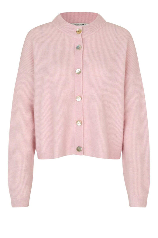 Second Female - Gabby Knit Cardigan 60305 - 9411 Pale Lilac Cardigans 
