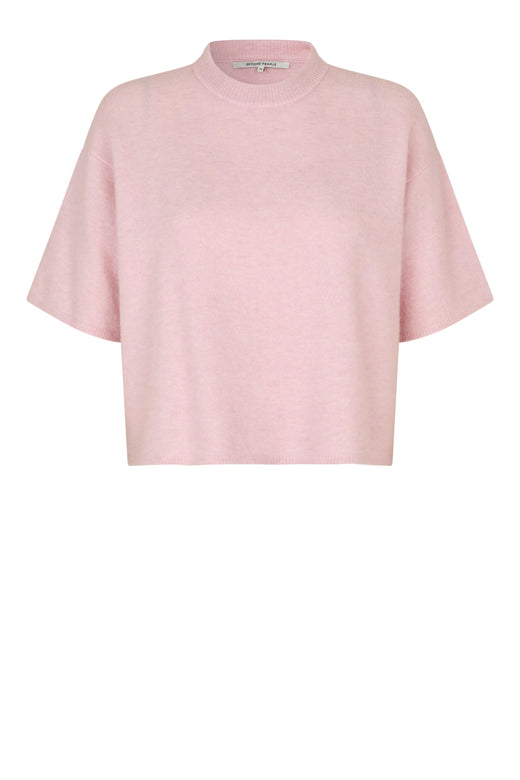 Second Female - Gabby Knit O-Neck 60543 - 9411 Pale Lilac Strikbluser 