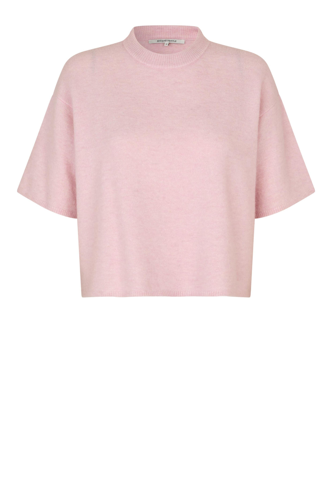 Second Female - Gabby Knit O-Neck 60543 - 9411 Pale Lilac Strikbluser 