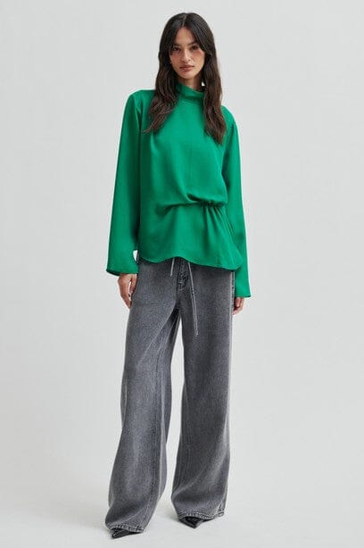 Second Female - Glara Blouse 60196 - 4026 Lush Meadow Bluser 