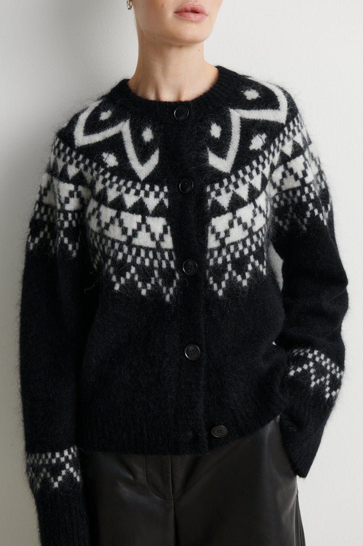 Second Female - Kalia Knit Cardigan 61252 - 8001 Black Cardigans 