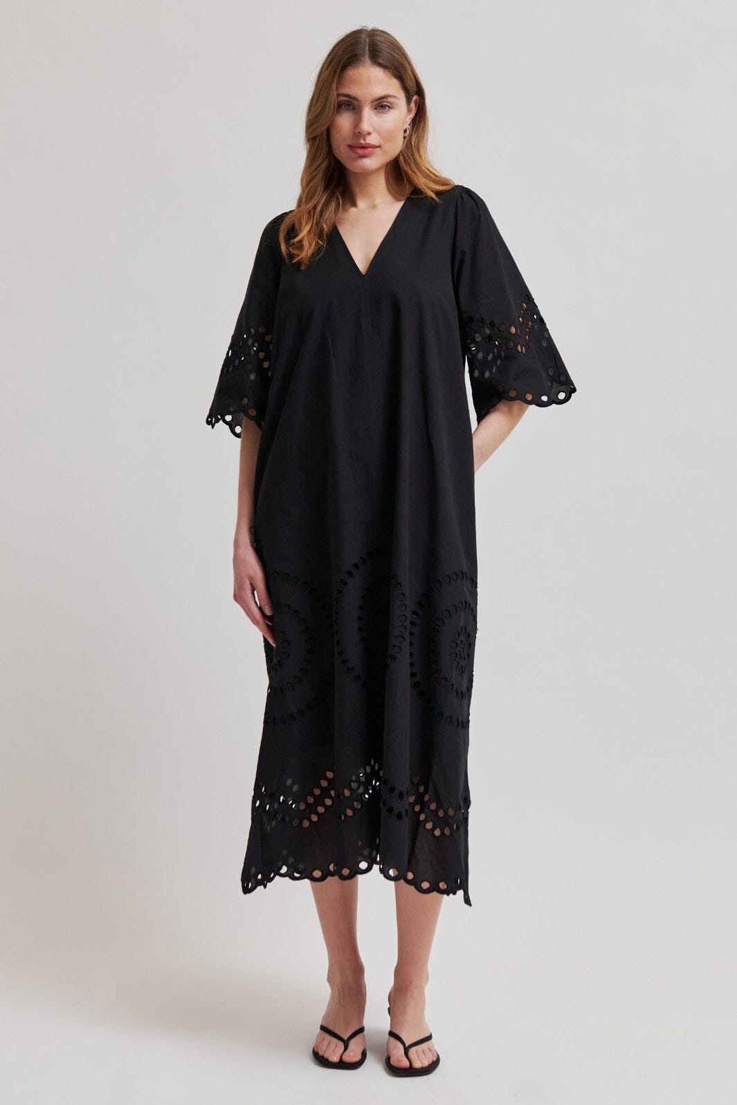 Second Female - Meryl Dress 60607 - 8001 Black Kjoler 