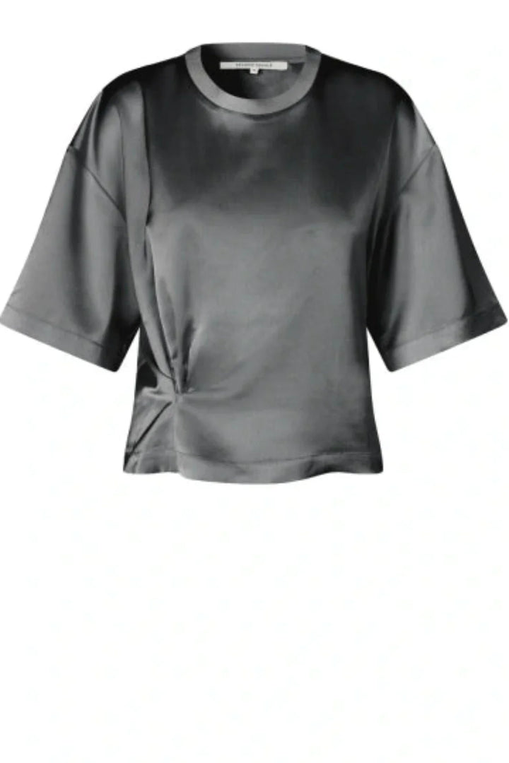 Second Female - Opala Blouse 61240 - 4065 Asphalt Bluser 