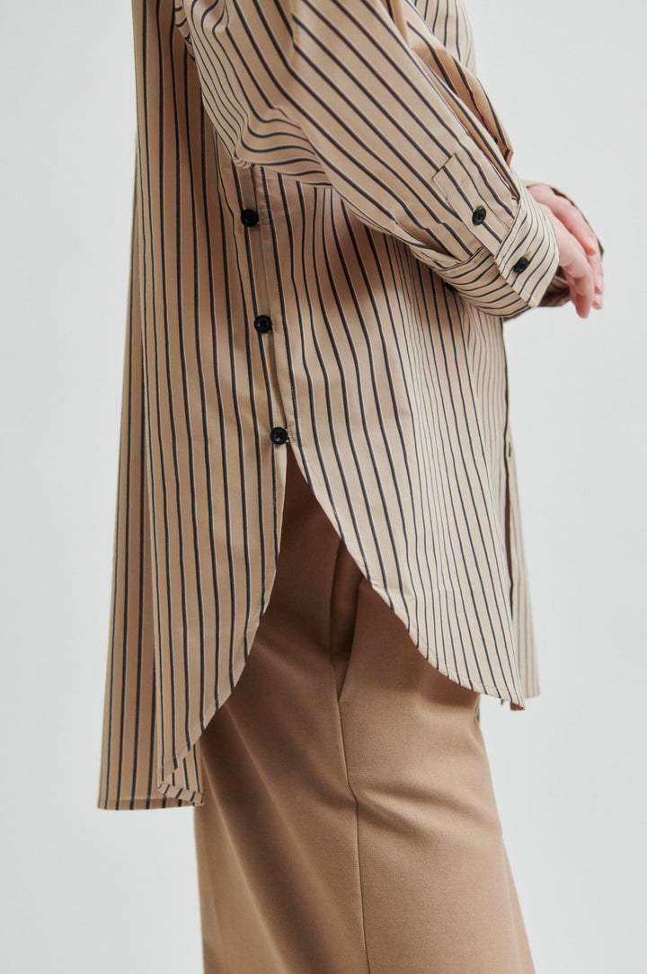 Second Female - Serina Shirt 60488 - 6016 Camel Skjorter 