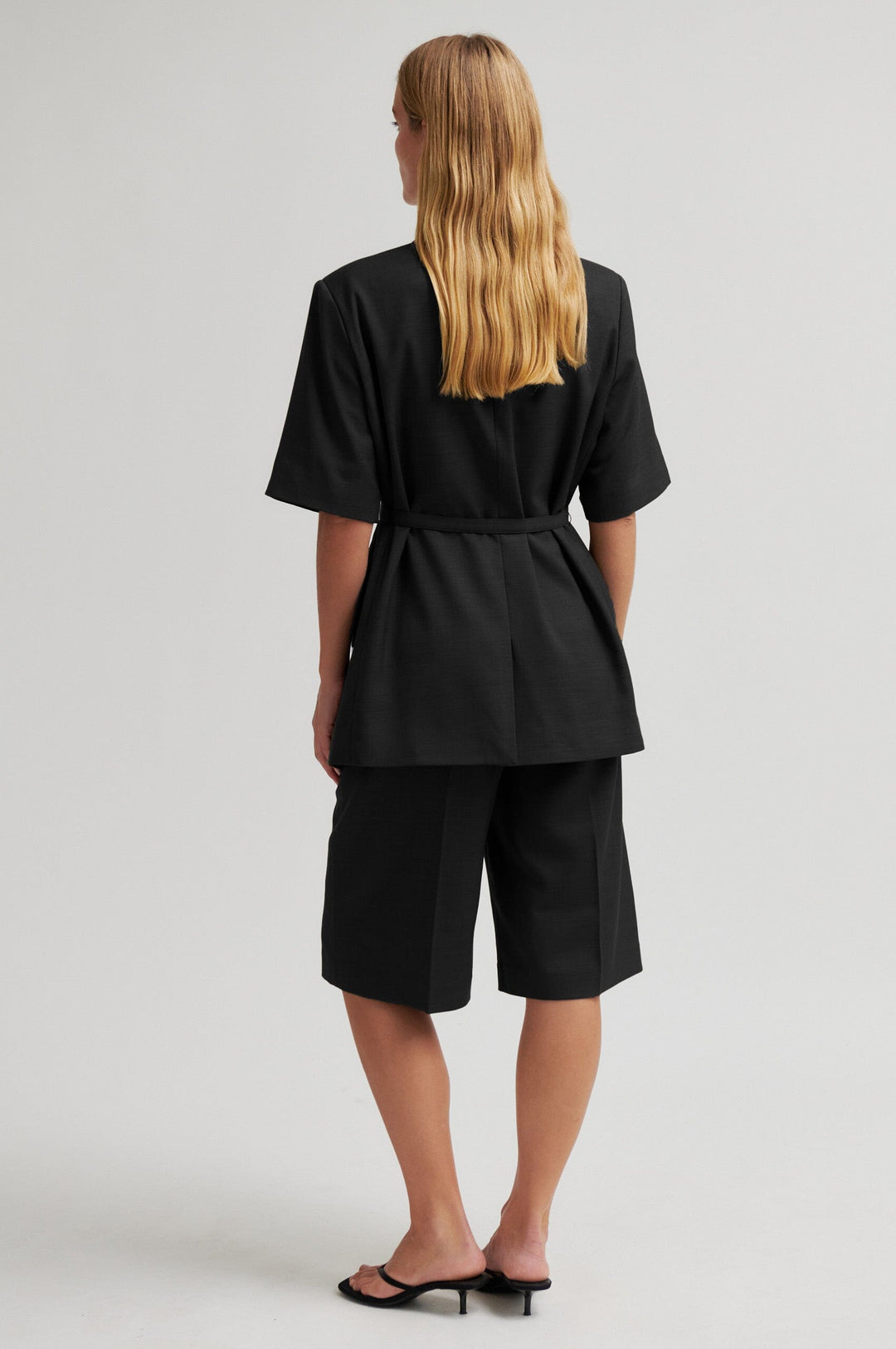 Second Female - Sharo New SS Blazer 60658 - 8001 Black Blazere 