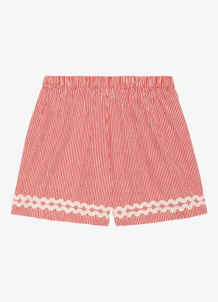 Sissel Edelbo - Abelone Shorts SE 1795 - Red Flower Shorts 