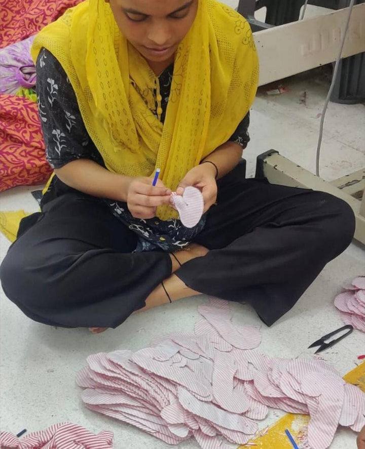 Sissel Edelbo - Cane Leftover Ornament SE 1738 - Wide Candy Stripes