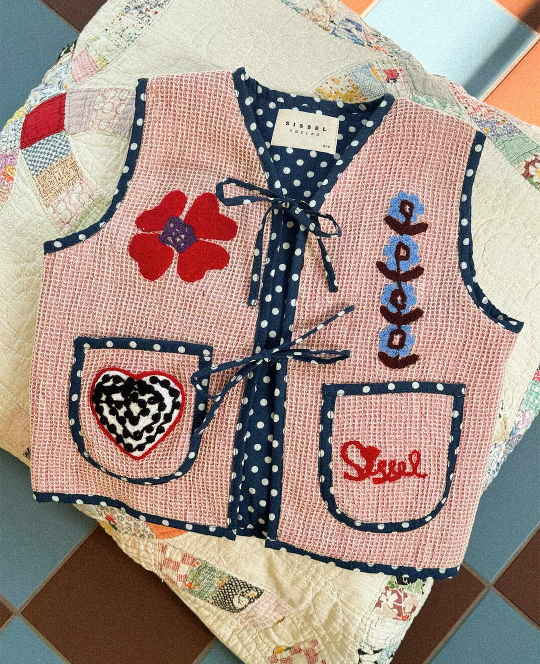 Sissel Edelbo - Clio MINI Vest SE 1853 - Rose Veste 