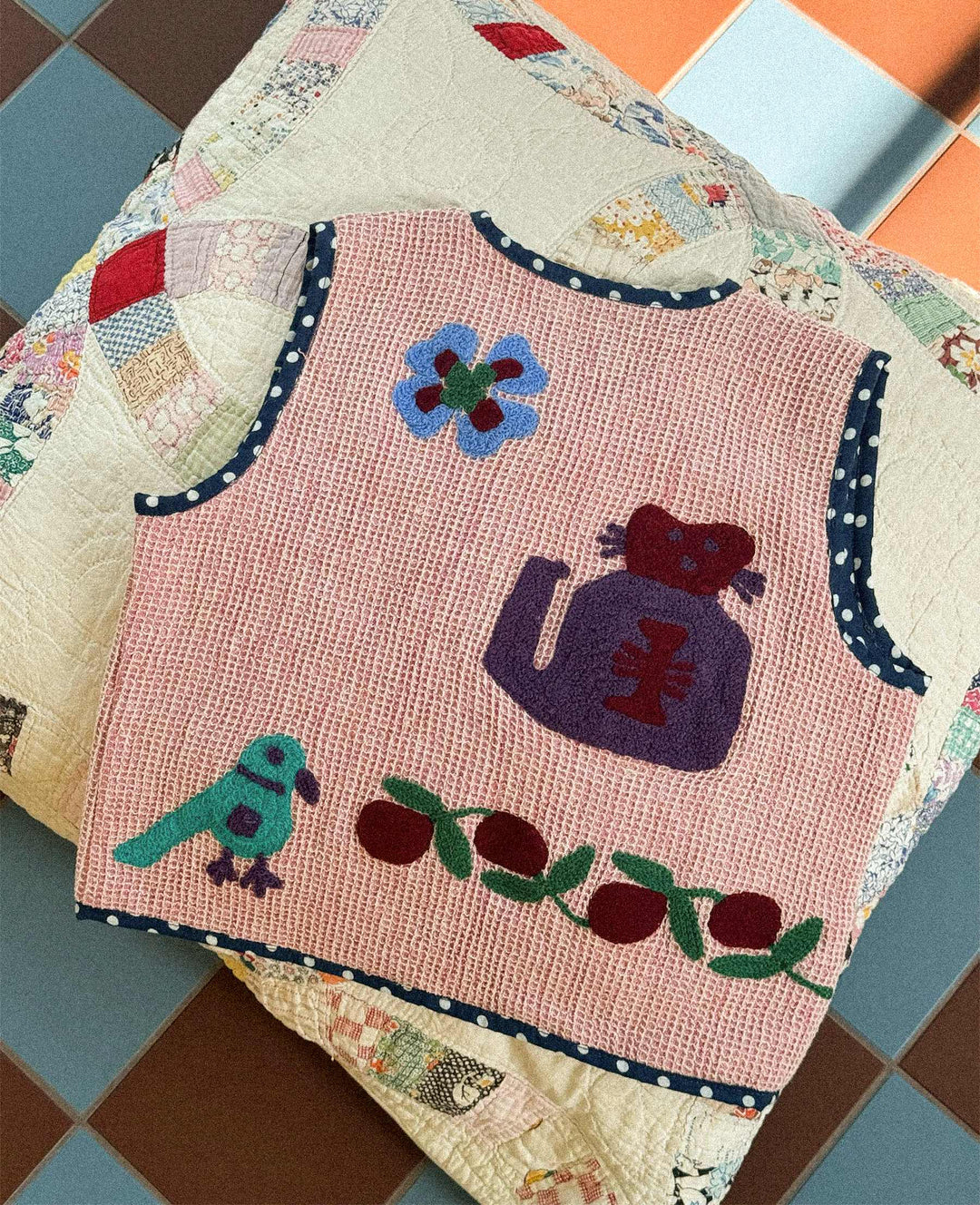 Sissel Edelbo - Clio MINI Vest SE 1853 - Rose Veste 