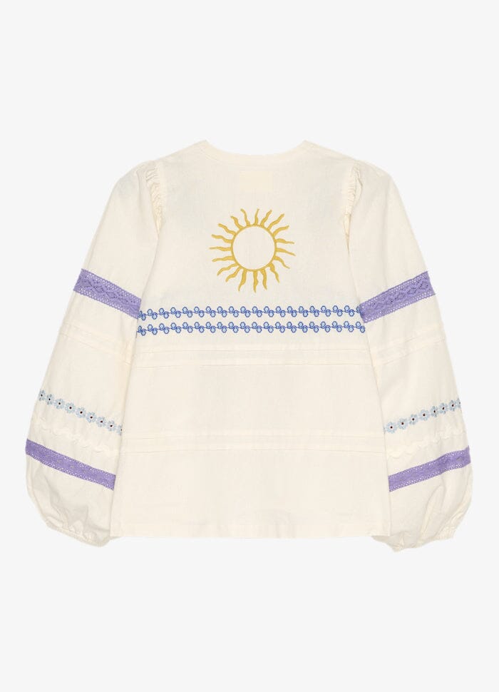 Sissel Edelbo - Isha Top SE 1904 - Snow White Bluser 