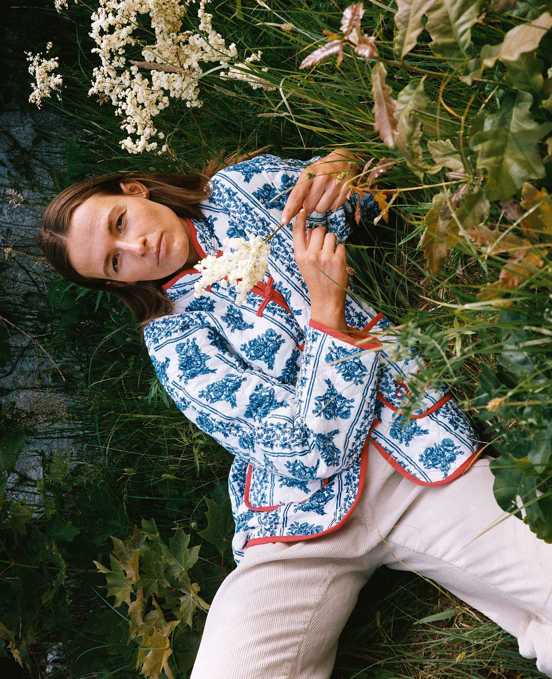 Sissel Edelbo - Jamille Jacket SE 1770 - Blue Flower Jakker 