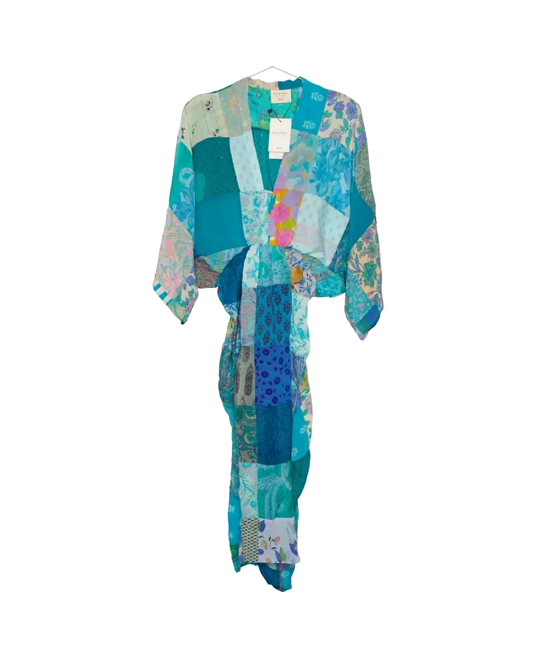 Sissel Edelbo - Juno SILK Patchwork Dress SE 1586-3 - No. 508