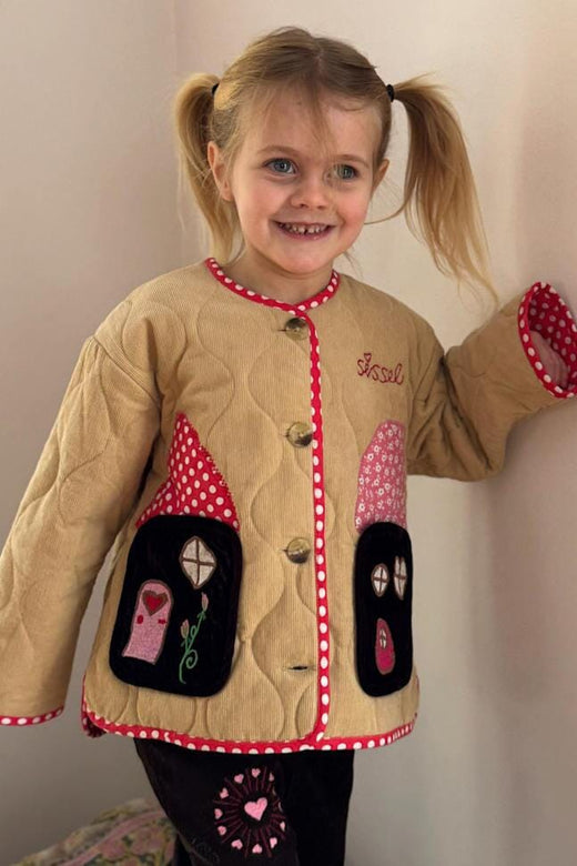 Sissel Edelbo - Lou Mini Jacket Se 2048 - Mushroom Dream Jakker 