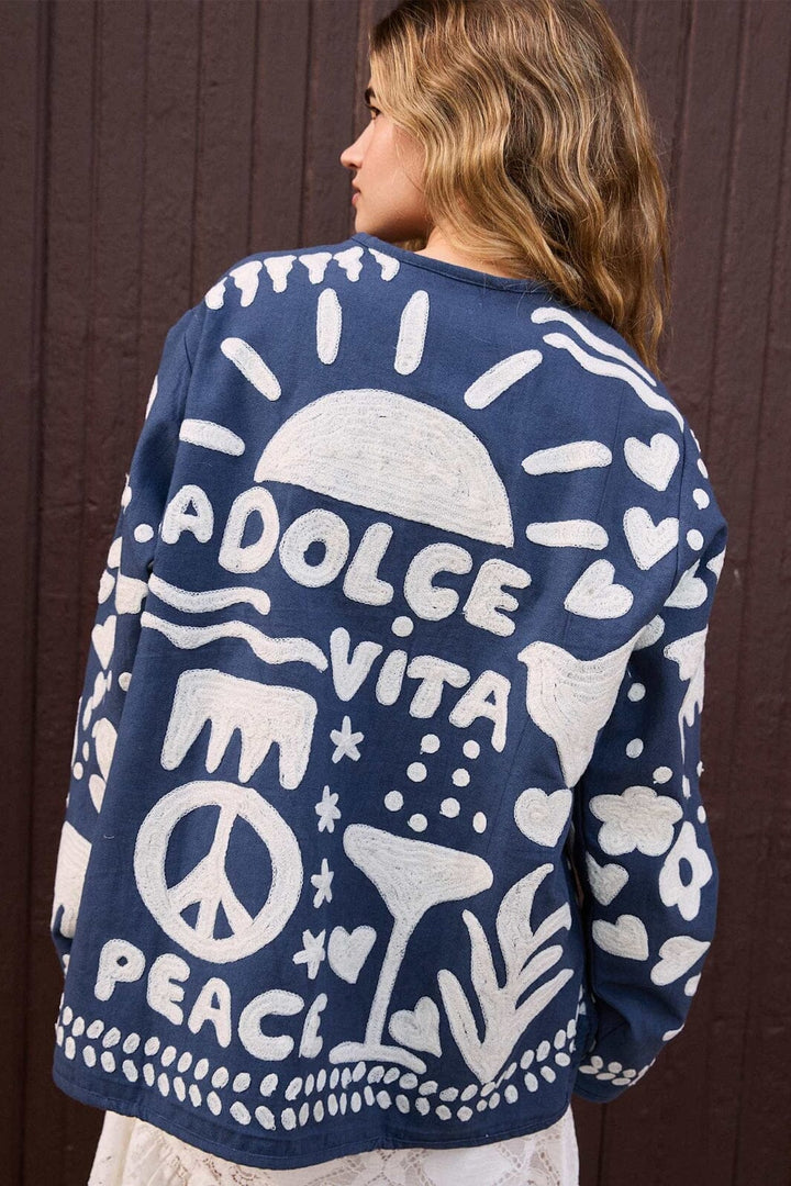 Sissel Edelbo - Maggie Jacket SE 1591 - Navy Peace