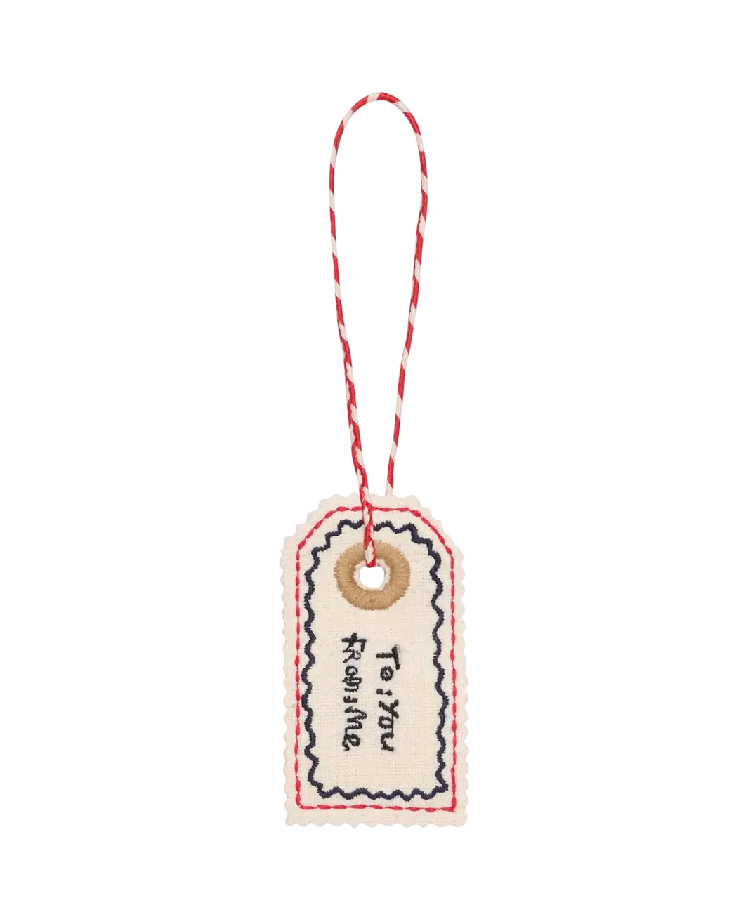 Sissel Edelbo - Manilla Tag Ornament SE 1734 - Snow