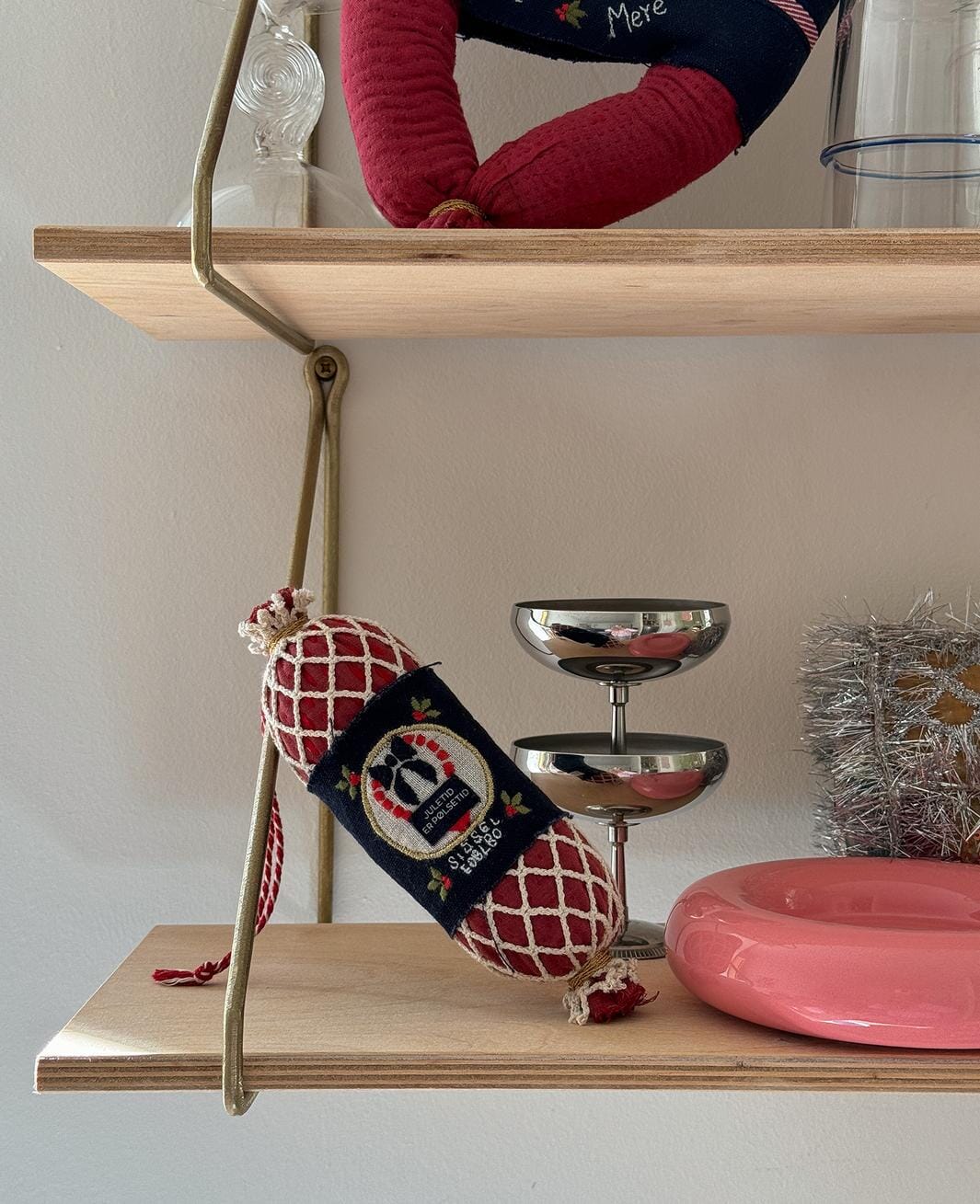 Sissel Edelbo - Sausage Ornament SE 1476 - Red