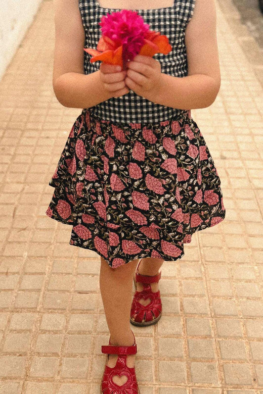 Sissel Edelbo - Suri MINI Skirt SE 1535 - Peasant Black 