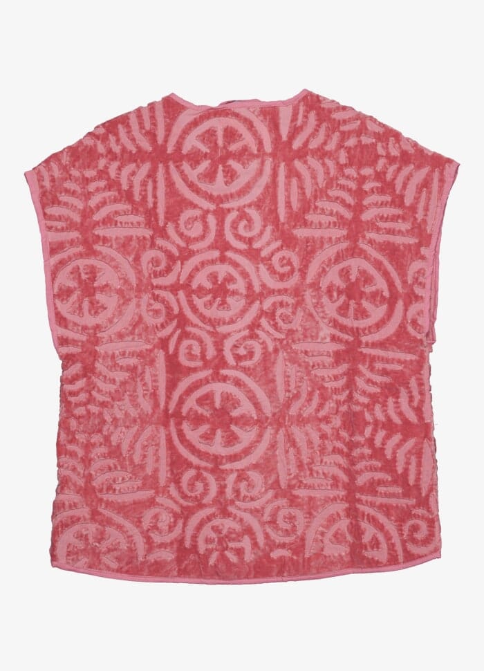 Sissel Edelbo - Vida Velvet Blanket Vest SE 719.4 - Pink