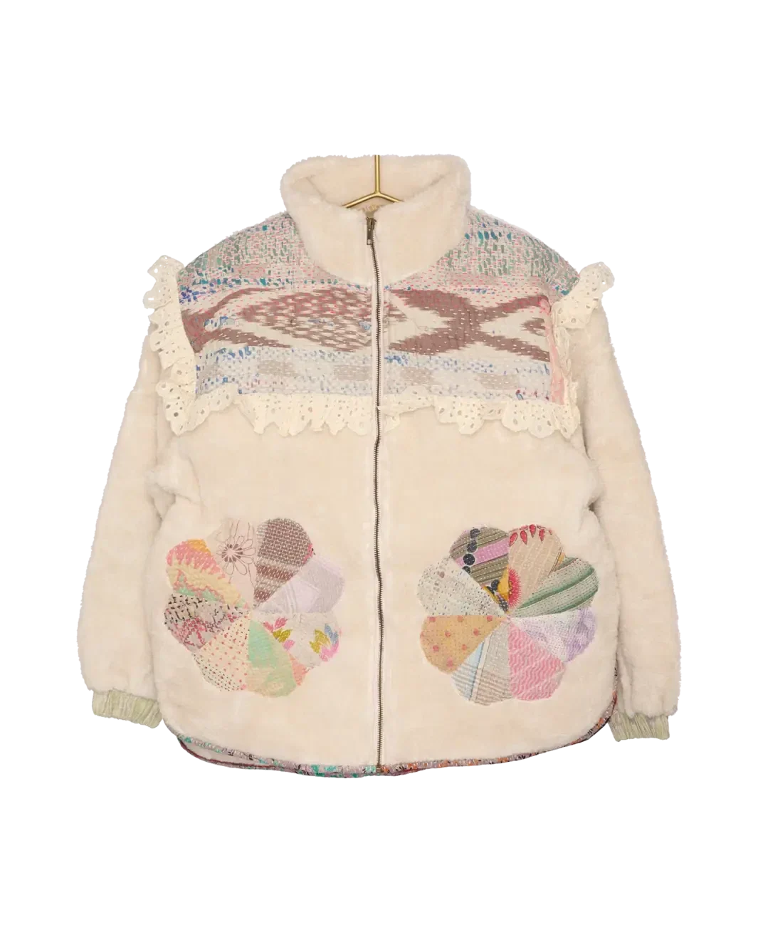 Sissel Edelbo - Vilma Jacket SE 1423-1 - Sand Patchwork No. 83