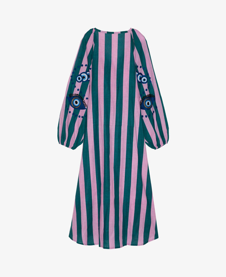 Sissel Edelbo - Zippy Dress SE 1918 - Petrol green Kjoler 