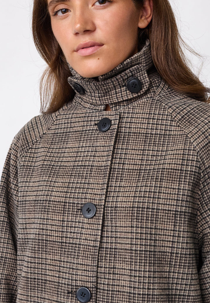 Sisters Point - Caleb-N.Midi1 20079 - 201 - Brown Check Jakker 