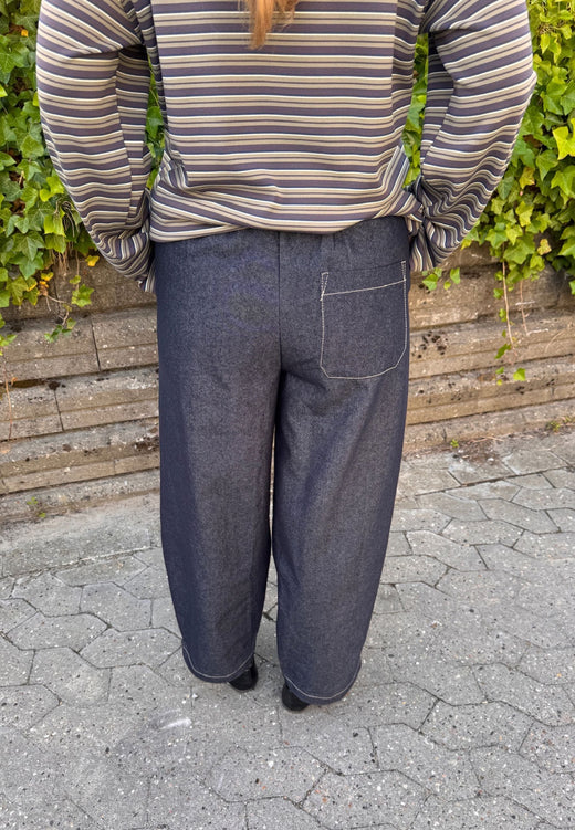 Sisters Point - Edith-Pa1 20414 - 902 - Unwashed Denim Bukser 