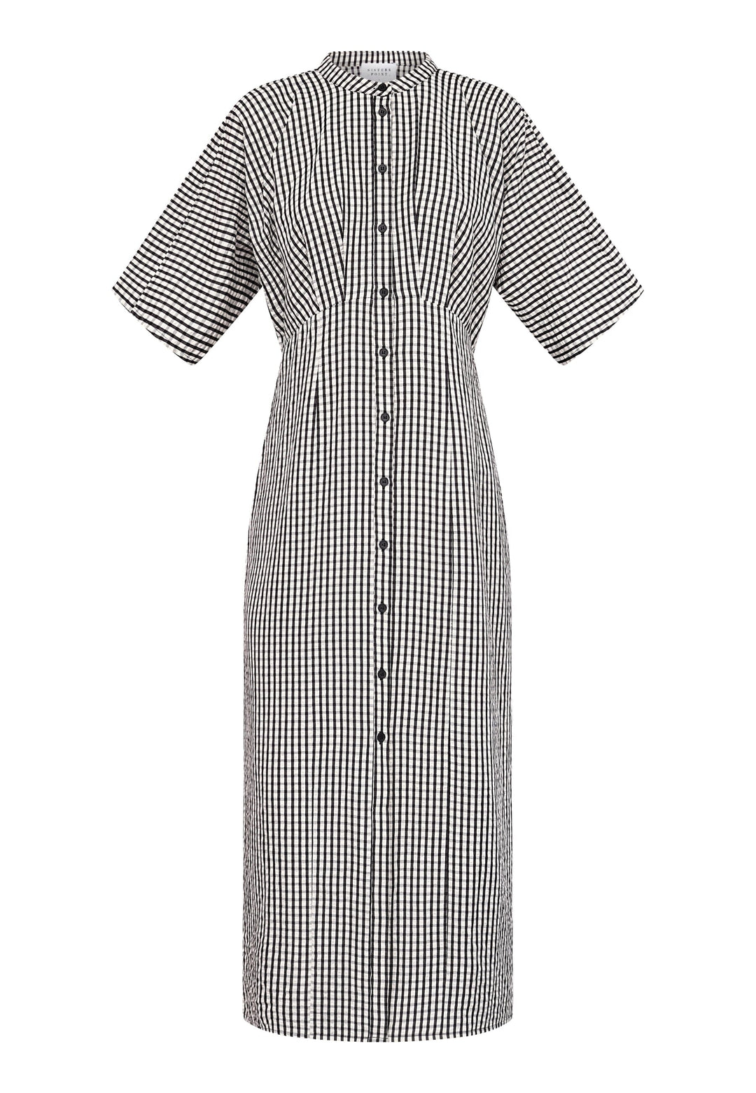 Sisters Point - Eleo-Dr1 20053 - 840 - Cream/Black Check Kjoler 
